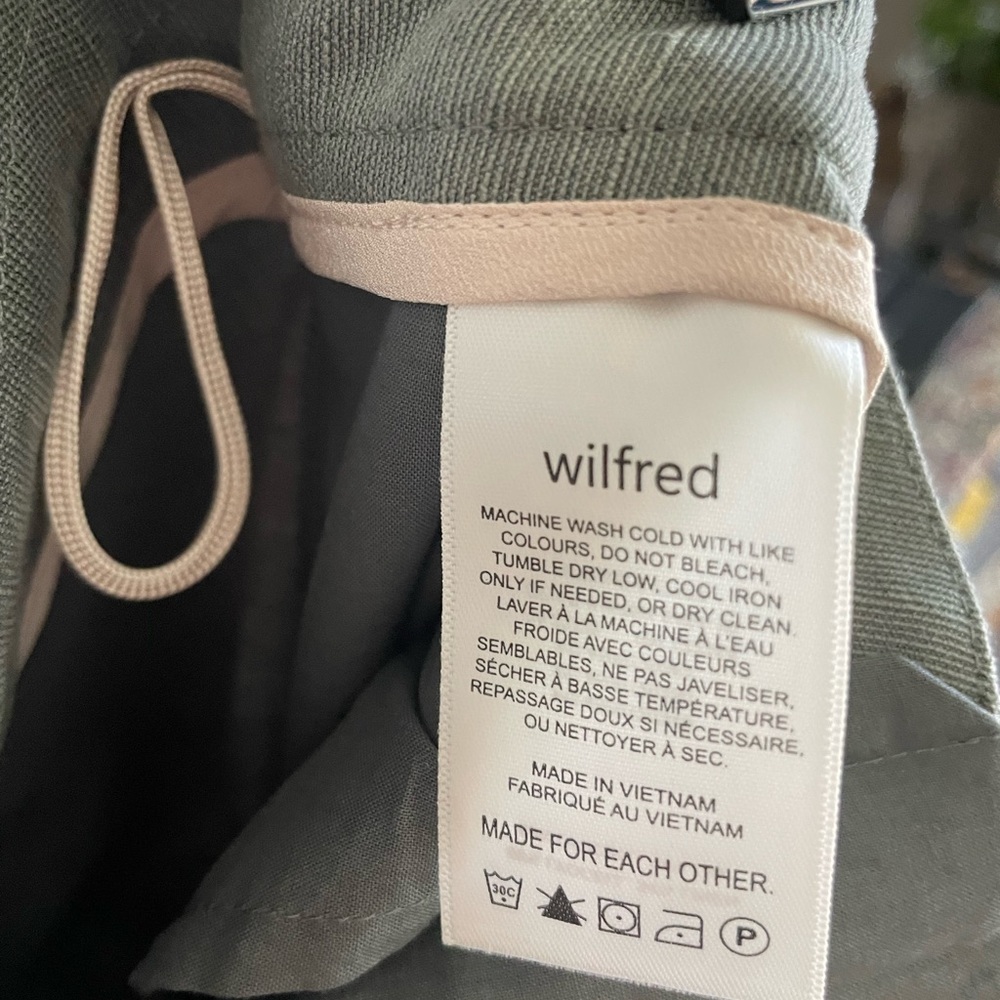 Wilfred New Allan’s Pant SZ 2 NWT - Picture 9 of 11